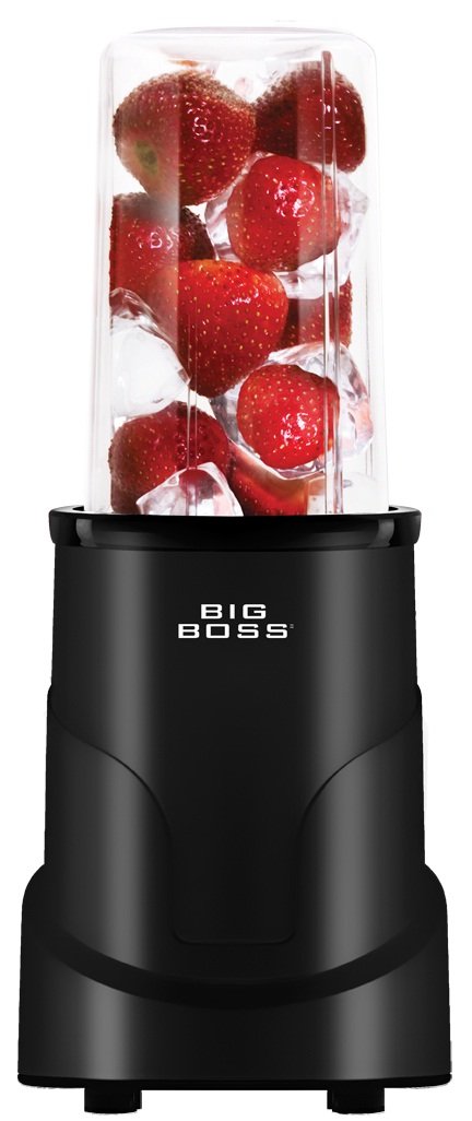 Big Boss 8994 4-Piece Personal Countertop Blender Mixing System, 300-watt, Black