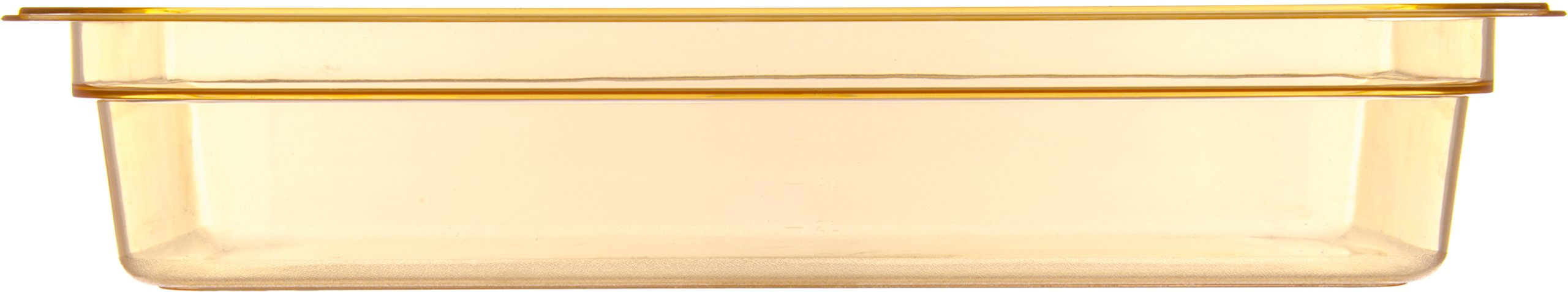 Carlisle FoodService Products 10401B13 StorPlus High Heat Food Pan, 4" Deep, Full Size, Amber