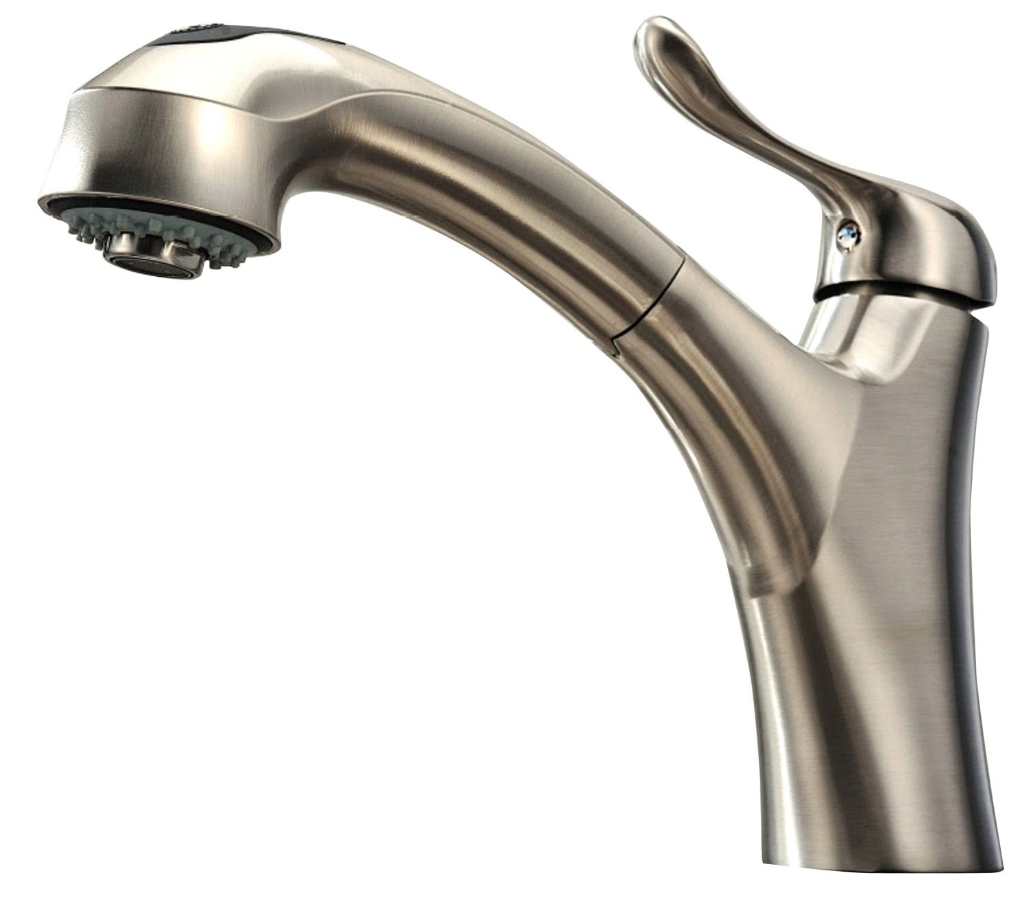 Whitehaus Collection WH2070952-BN Jem Collection Kitchen Faucet, Brushed Nickel