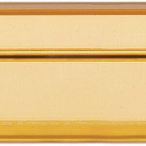 Carlisle FoodService Products 30860HH13 StorPlus High Heat Food Pan With 2 Handles, 2.5" Deep, Third Size, Amber