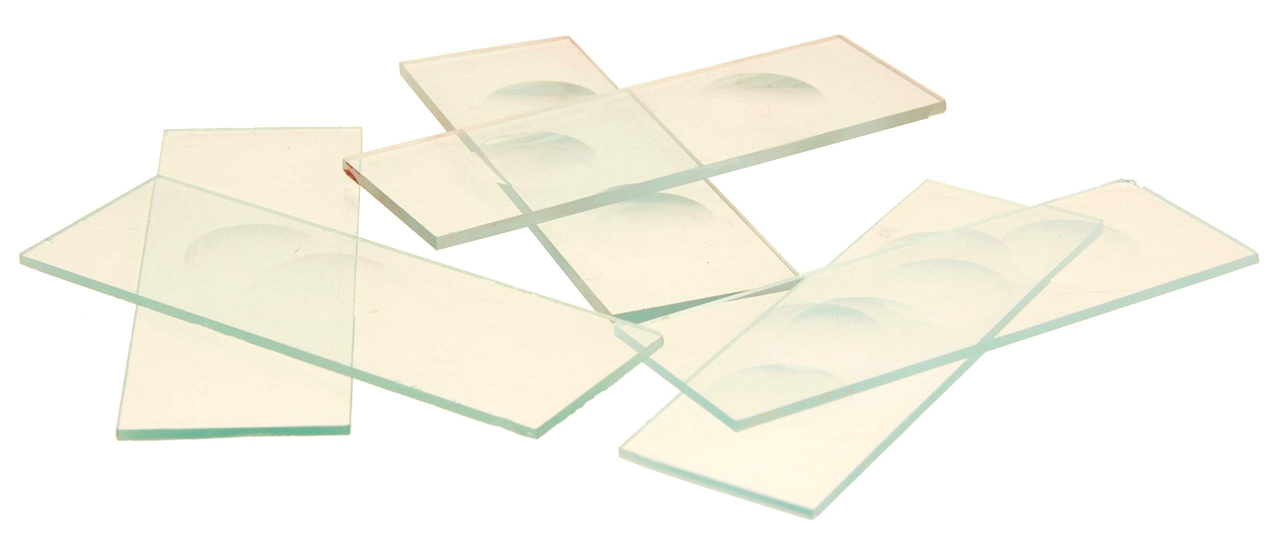 EISCO Microscope Slides with Single Concavity, 10/PK