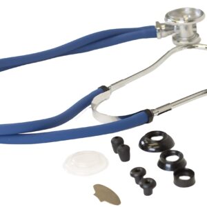 PrimaCare DS-9295-BL 30" Sprague Rappaport Style Stethoscope for Doctor, Nurse and Medical Student, Blue