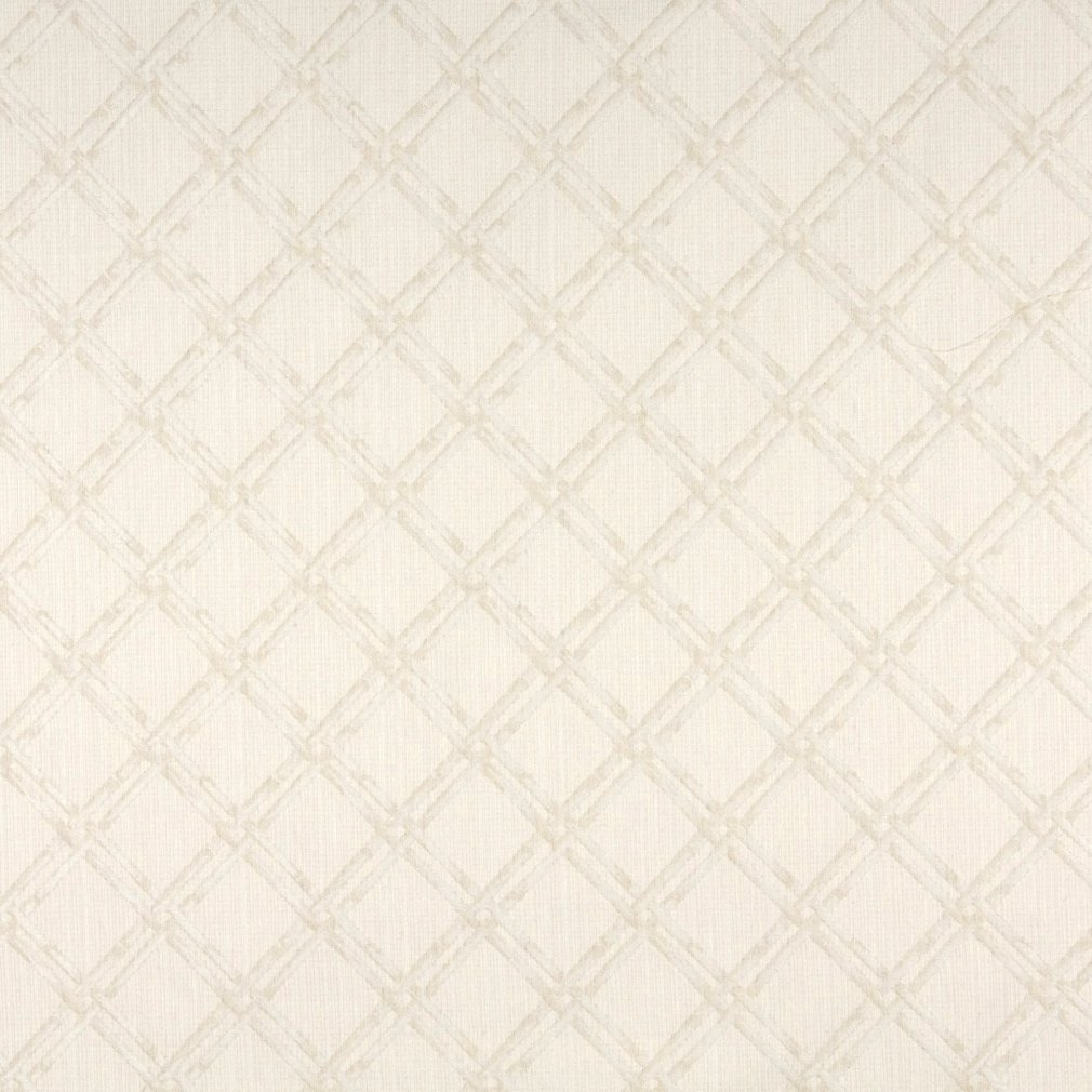 A079 Beige Diamonds Contemporary Upholstery Fabric by The Yard