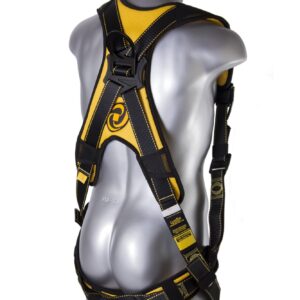 Guardian Fall Protection 21081 Cyclone HUV with QC Chest/QC Legs/Side D-Rings