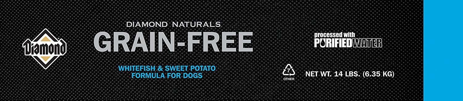 Diamond Naturals Grain Free Real Meat Recipe Premium Dry Dog Food With Real Fish 14Lb