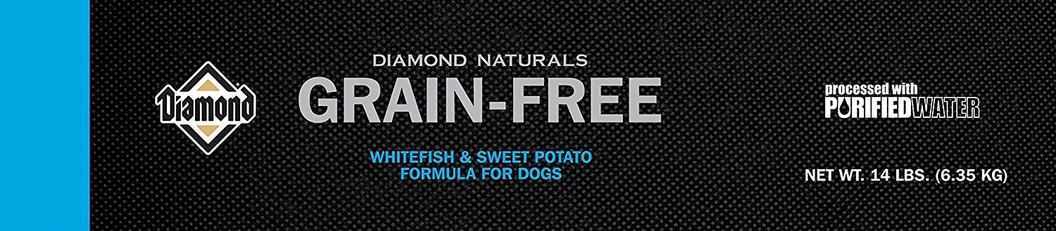 Diamond Naturals Grain Free Real Meat Recipe Premium Dry Dog Food With Real Fish 14Lb