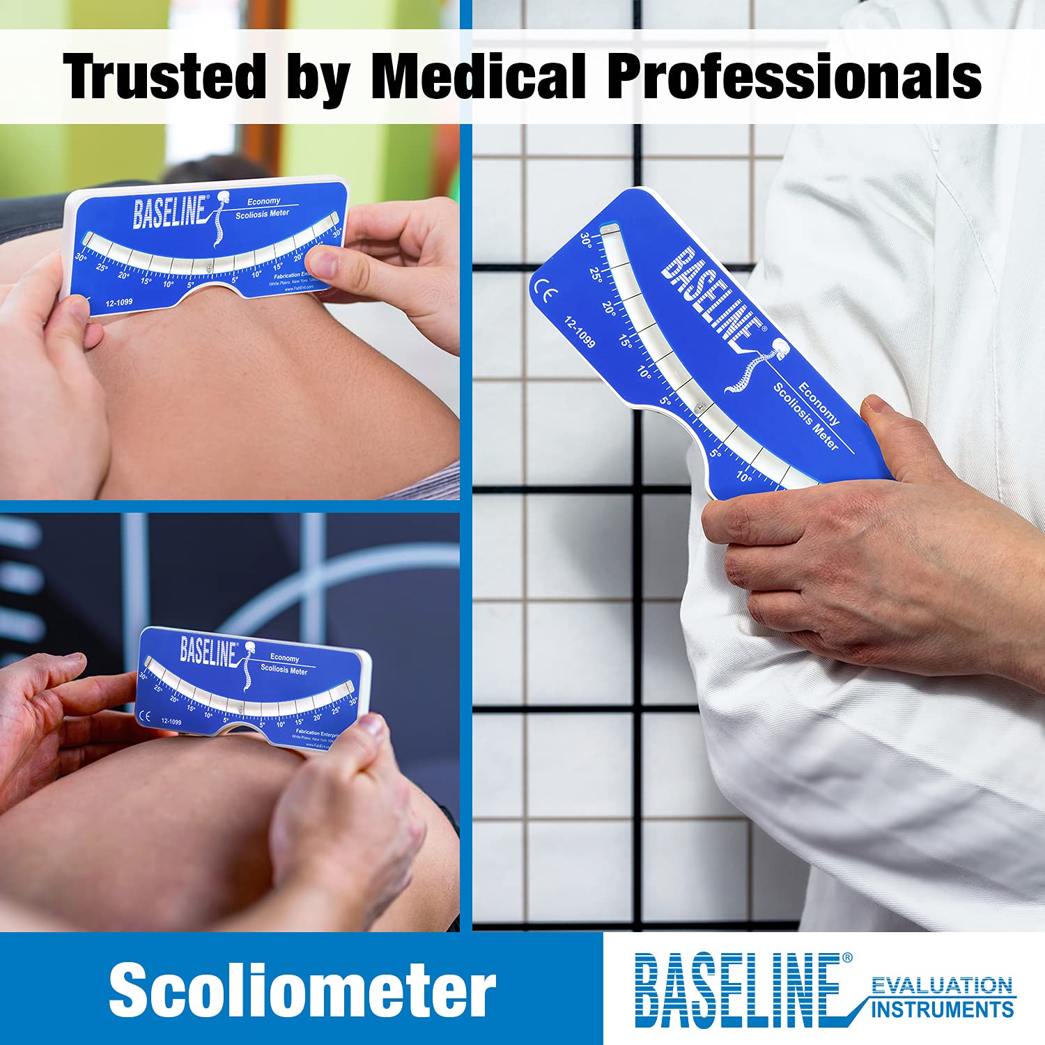 Baseline 12-1099 Scoliosis Portable Medical Evaluation, Adults or Children