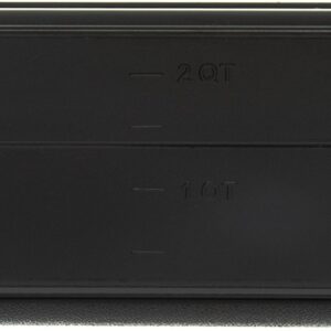 Carlisle FoodService Products 3086003 StorPlus High Heat Food Pan, 2.5" Deep, Third Size, Black