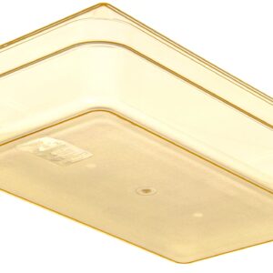 Carlisle FoodService Products 10401B13 StorPlus High Heat Food Pan, 4" Deep, Full Size, Amber