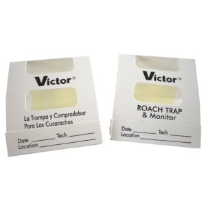 Safer M327 Monitor Victor Roach Glue Trap, White (Pack of 150)