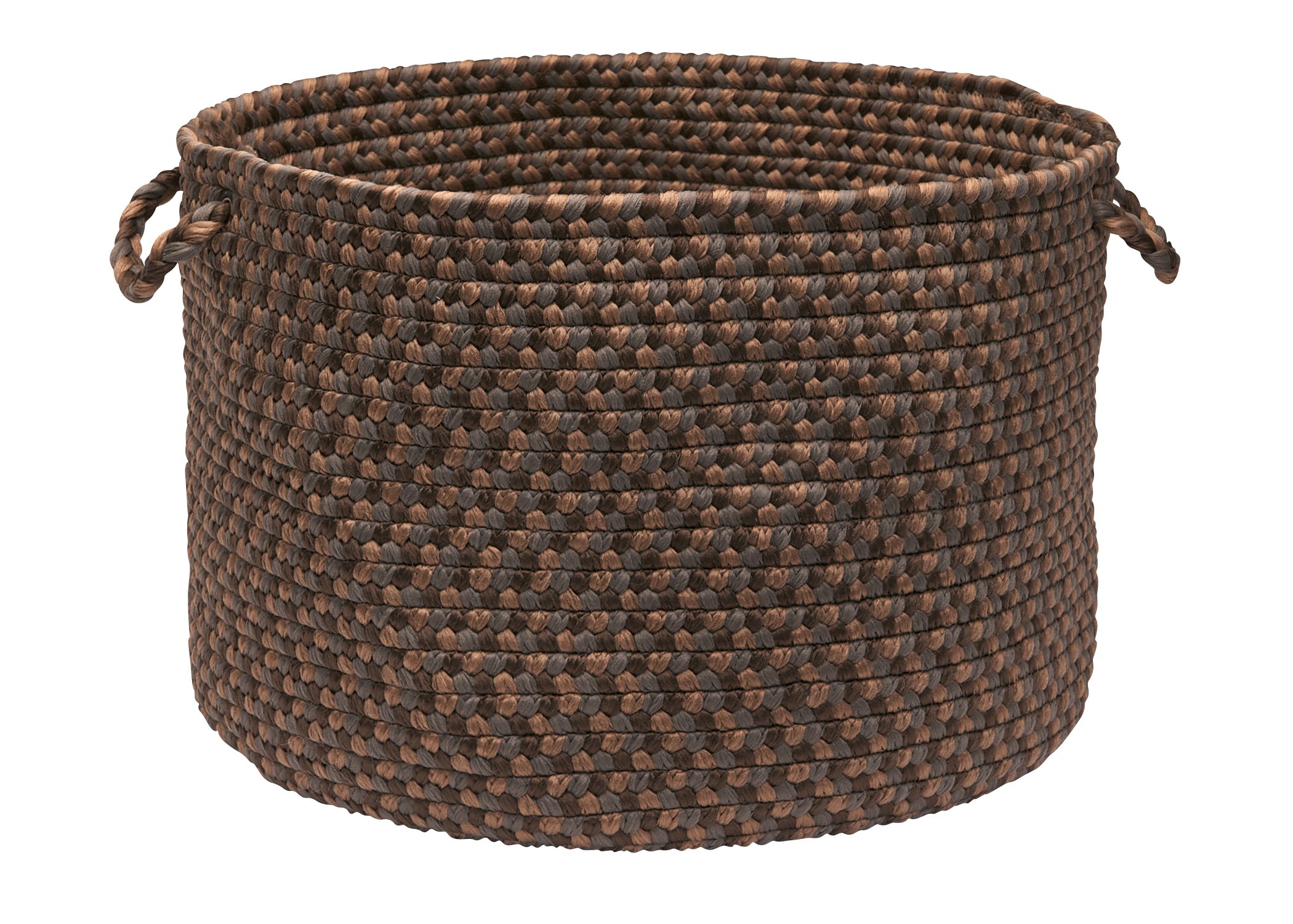 Tiburon Utility Basket, 14 by 10-Inch, Dockside Brown