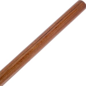 Carlisle FoodService Products 4034000 Wood Mop Handle with Metal Head, 1.13" Handle Diameter, 63" Length