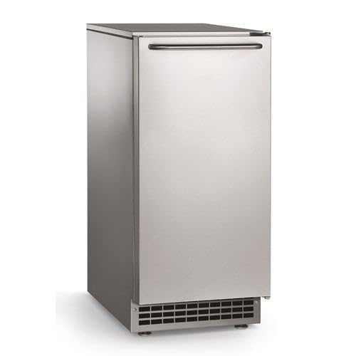 Scotsman CU50GA Undercounter Gourmet Cube Ice Maker with Bin and Gravity Drain, 64 lb/24 hr, Air Cooled, 115V/60/1-ph