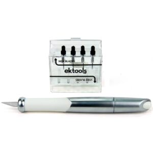 EK tools Retractable Knife and Blades, New Package