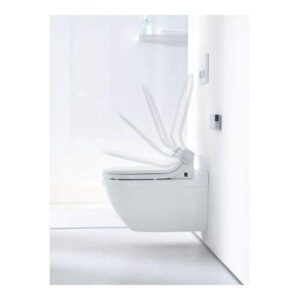 Duravit 610001001001300 Sensowash Stack C, 1/2-Inch, Concealed Connection, White Bidet Seat, Medium