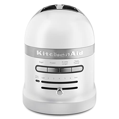 KitchenAid Pro Line Series 2-Slice Automatic Toaster, Frosted Pearl White