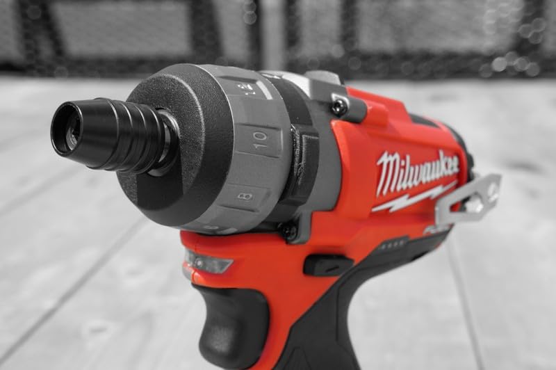 MILWAUKEE'S Cordless Screwdriver, 12V, 1/4 In., Red (2402-20)