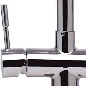 Alfi AB2038-PSS Kitchen Faucet, 12.13"H, Silver/Pewter