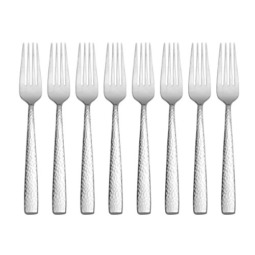 Towle Living Texture 42-Piece Forged Stainless Steel Flatware Set, Service for 4