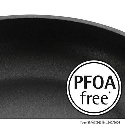 WMF Frying pan Coated Ø 24cm PermaDur Premium Made in Germany Plastic Handle with Flame retardants cast Aluminium PermaDur Suitable for Induction Hand wash