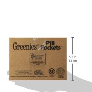 Greenies Pill Pockets Soft Dog Treats, Hickory Smoke, Tablet, 3.2 Oz. (Pack Of 6)