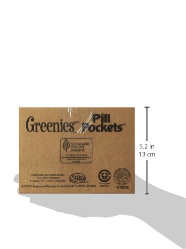 Greenies Pill Pockets Soft Dog Treats, Hickory Smoke, Tablet, 3.2 Oz. (Pack Of 6)