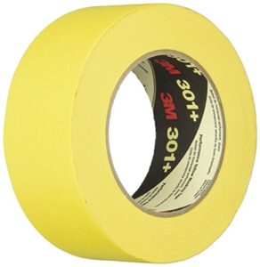 3m performance yellow masking tape, 2 inches x 60 yards, yellow - 1462003