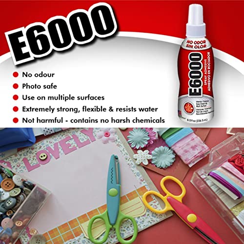 E6000 Adhesive Spray, 8 Ounces, Clear