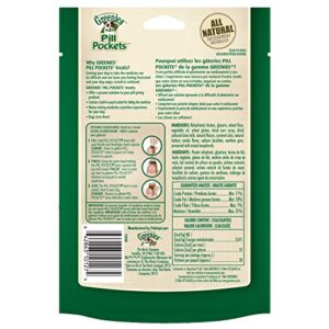 Greenies Pill Pockets Soft Dog Treats, Hickory Smoke, Tablet, 3.2 Oz. (Pack Of 6)