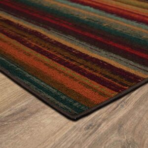 Mohawk Home Avenue Stripe Area Rug, 5'x8', Multi