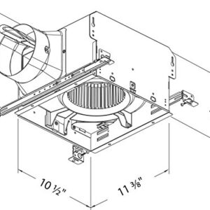 Delta BreezSmart SMT150 150 CFM Exhaust Bath Fan