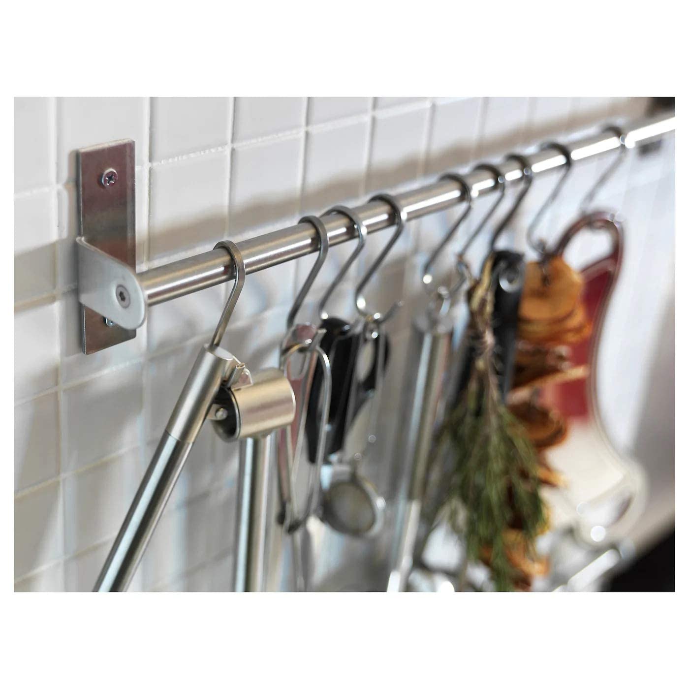 Ikea Stainless Steel S-hook 700.113.97, 2.75-inch, Pack of 5