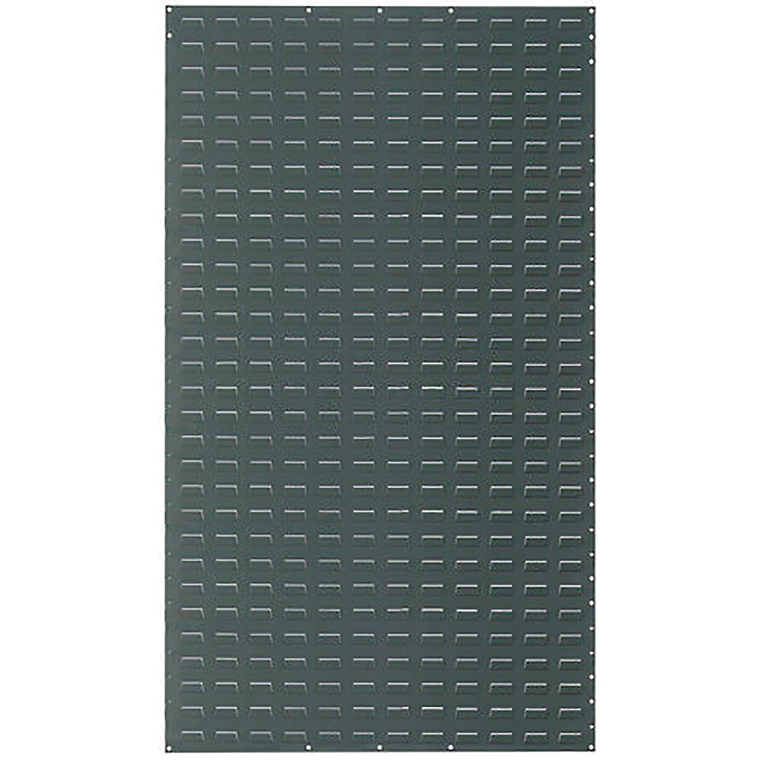 Global Industrial Steel Louvered Wall Panel Without Bins, 36x61