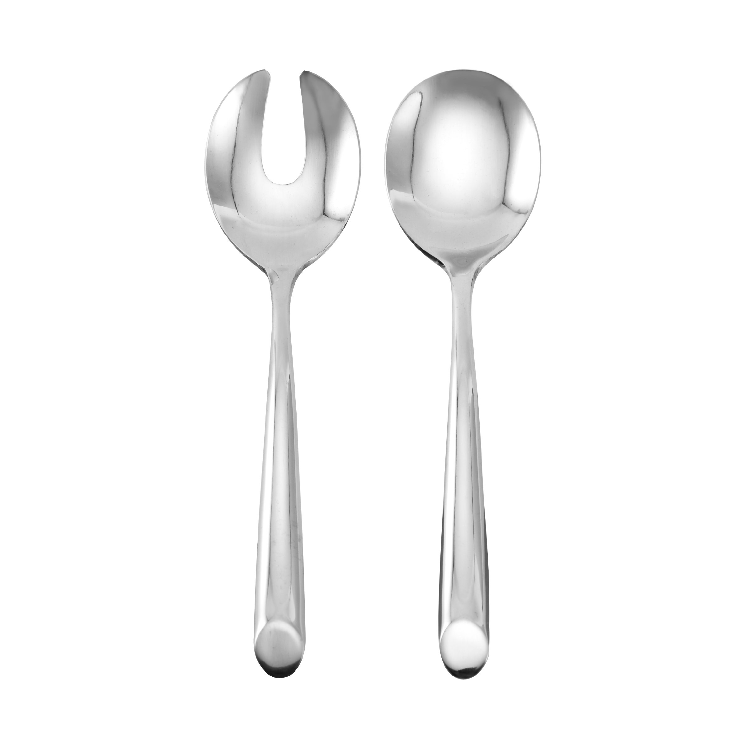 Towle Living Wave 2-Piece Stainless Steel Salad Serving Set