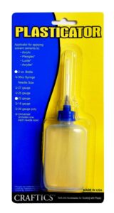 craftics 2oz plasticator bottle with 22ga metal needle (1106058)