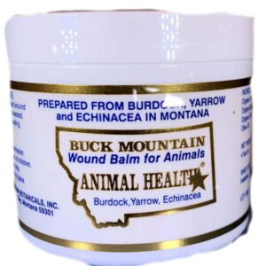 Buck Mountain Wound Balm- 4 Ounce