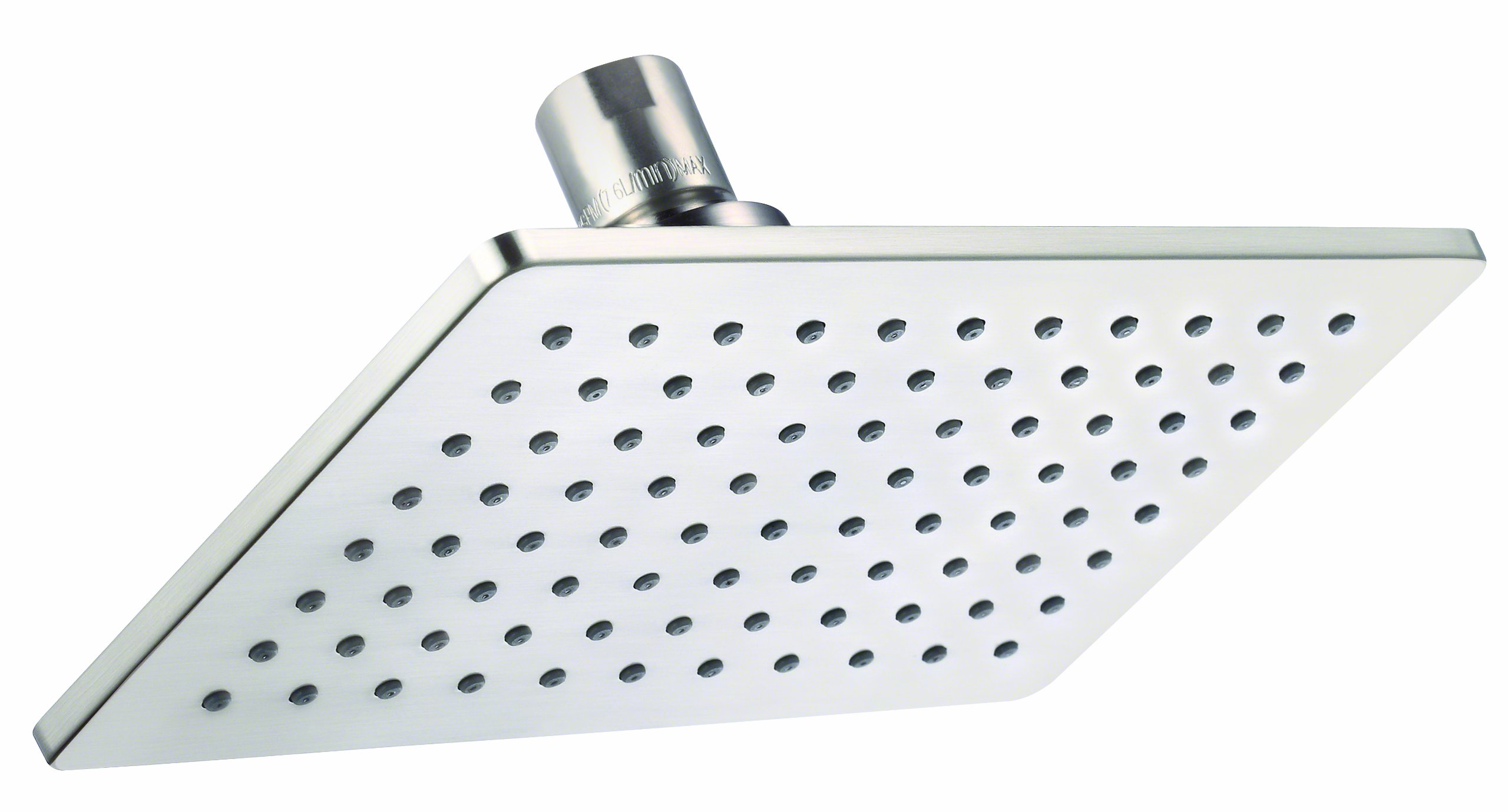 Danze D460059BN Mono Chic Single Function Showerhead, 2.0 GPM, 5-Inch X 8-Inch, Brushed Nickel