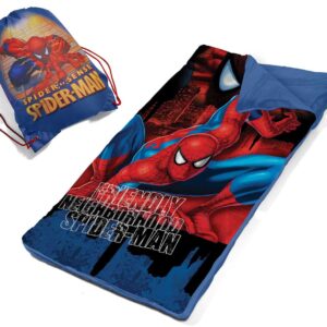 Marvel Spiderman Slumber Bag Set, Multicolor, 30x54