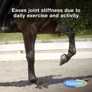 Farnam Next Level Horse Joint Supplement for Horses & Dogs, Helps Maintain Connective Tissue to Ease Joint Stiffness Due to Daily Activity, 32 oz, 32 Day Supply