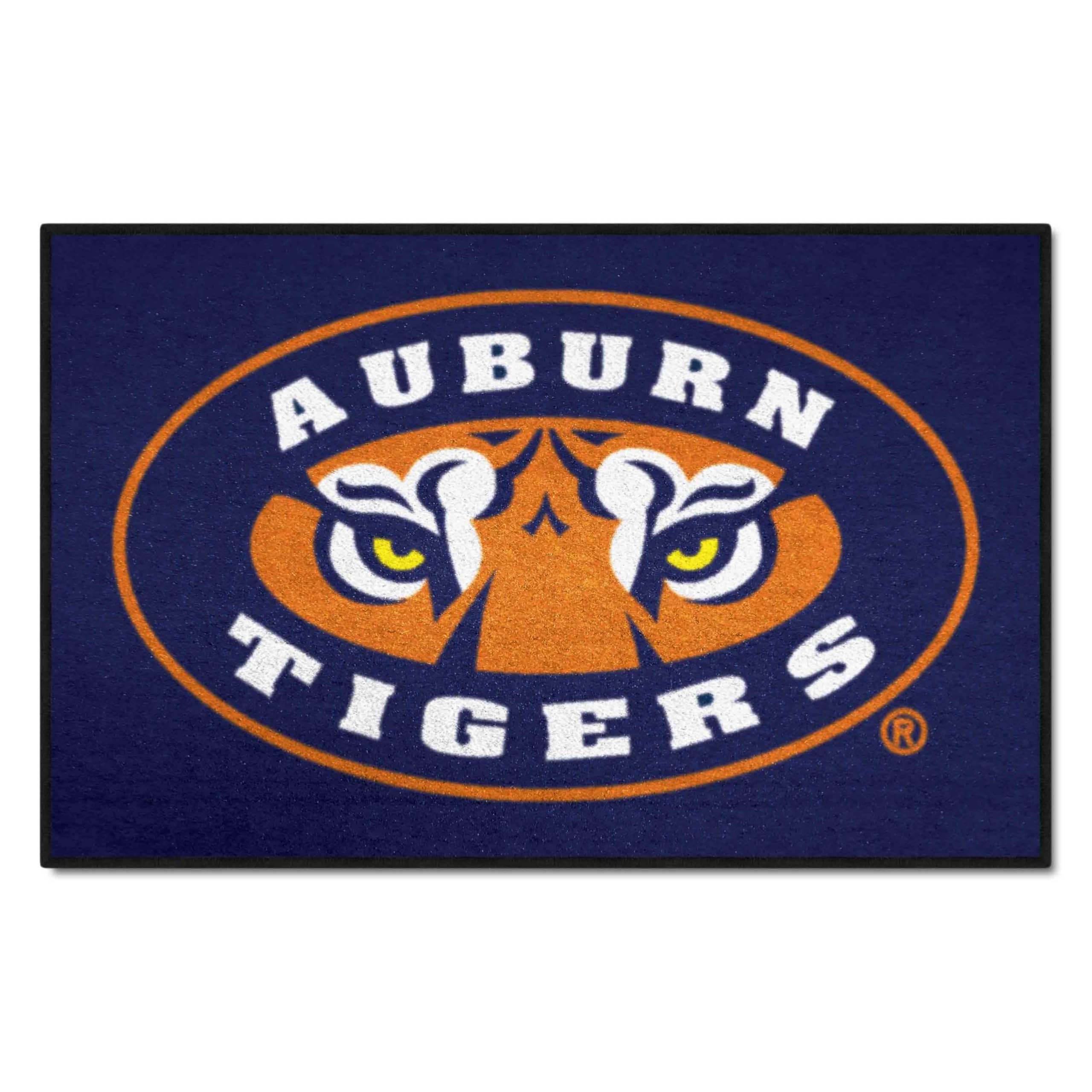 FANMATS - 5085 NCAA Auburn University Tigers Nylon Face Starter Rug 19"x30"