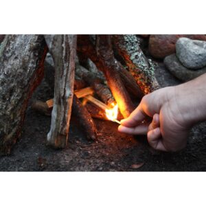 Better Wood Products 1 Pack Fatwood Fire Starter Sticks, Fireplace & Campfires, 50 Lbs