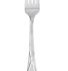 Cambridge Silversmiths Heather Sand 20-Piece Flatware Silverware Set, Stainless Steel, Service for 4, Includes Forks/Spoons/Knives