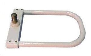 dci 8403 horseshoe holder bar, gray