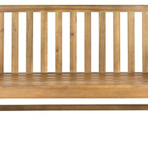 Safavieh Patio Collection Edwin Adirondack Acacia Wood Bench