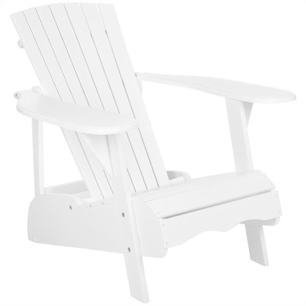 Safavieh Patio Collection Hampton Adirondack Acacia Wood Chair