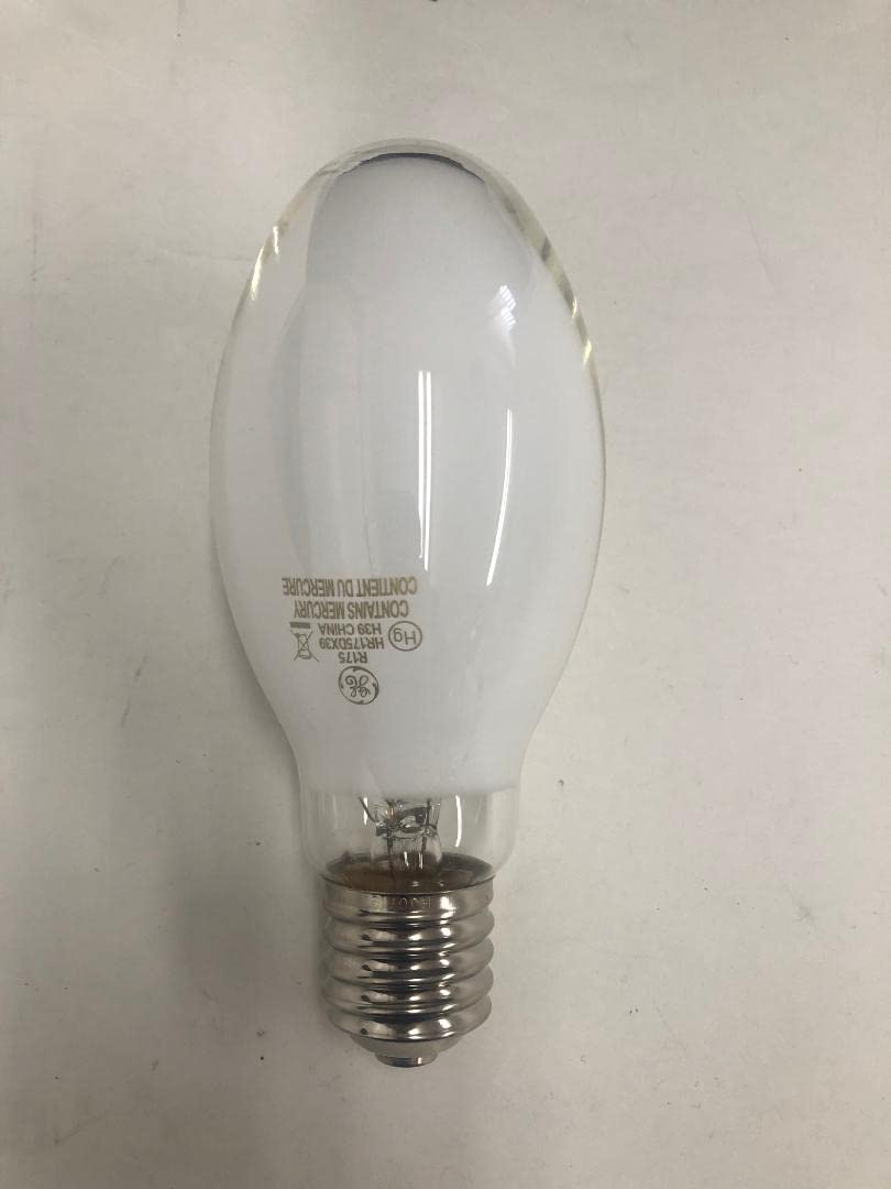 GE 24062 HR175DX39 175 Watt Mogul Base ED28 Ansi H39 Mercury Vapor Lamp