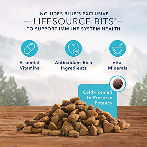 Blue Buffalo Wilderness Rocky Mountain Recipe High Protein, Natural Adult Large Breed Dry Dog Food, Red Meat 22-lb