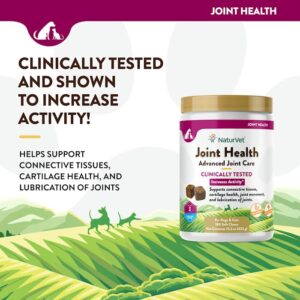 NaturVet Joint Health Level 3 Dog Soft Chew, 15.2 oz., Count of 180, 180 CT