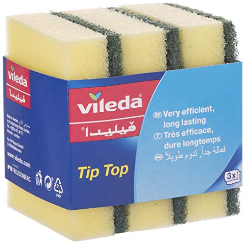 Vileda Tip Top Sponges - 10 Sponges (2 x 5)