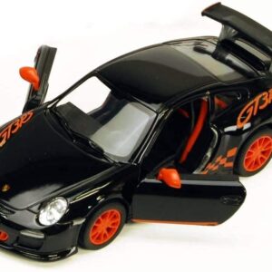 KiNSMART Porsche 911 GT3 RS 1:36 Scale 5inch Die Cast Model Toy Sports Car - Black